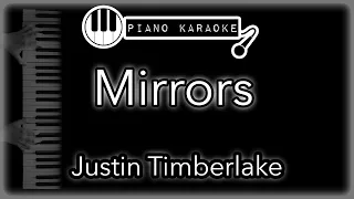 Mirrors - Justin Timberlake - Piano Karaoke Instrumental