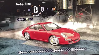 Need for speed most wanted Porsche Carrera911 s all body kits