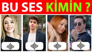 Bu Kimin Sesi📣❤|Youtuber Seslerini Bil ✔