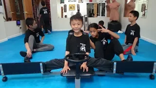 Kung Fu Fitness Middle Split Machine Challenge