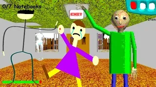 THE FLOOR IS LAVA!? Baldi's Basics V1.4 Mod