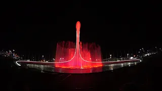 Sochi olympic park fountains