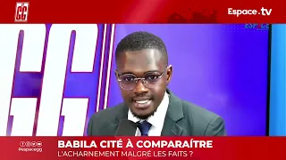 BABILA CITÉ À COMPARAÍTRE L'ACHARNEMENT MALGRÉ LES FAITS ? DJIBA