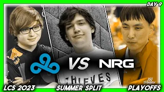 WELCOME BACK @doublelift  (LCS 2023 CoStreams | Summer Split | Playoffs: Match 9 | C9 vs NRG)