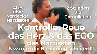 Verdeckte Narzissten: Kontrolle, Reue, ihr Herz, ihr EGO (& warum die Beziehung scheitert!!!)