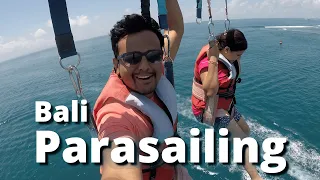 Parasailing in Bali | Water Sport in Bali 🔥 | GoPro Camera | #DoTravel