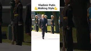 Vladimir Putin Walking Style 💪 #russia #putin #moscow #vladimirputin #shorts