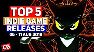 Top 5 BEST NEW Indie Game Releases: 05 - 11 Aug 2019