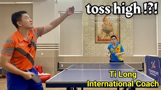 How to return a Forehand Pendulum High Toss serve