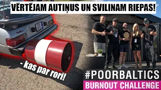 VĒRTĒJAM STILĪGĀKOS AUTO POORBALTICS BURNOUT CHALLENGE 2023!