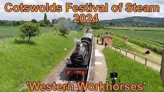 Gloucestershire & Warwickshire Railway Cotswolds Festival Of Steam, Western Workhorses 25th May 2024