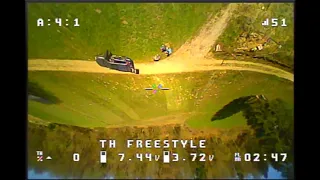 Blowing Away The Sadness FPV - Tinyhawk Freestyle - Learning Acro FPV Drone Flying Lesson 01