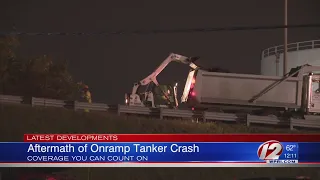 I-95 On-Ramp Reopens After Tanker Crash