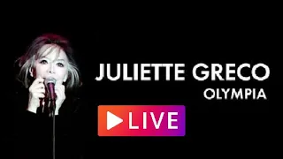 🎶 Juliette Gréco Live concert 1970 - Medley