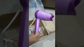 Unboxing Philips Hair Dryer 😊 Affordable & Travel Friendly 👌