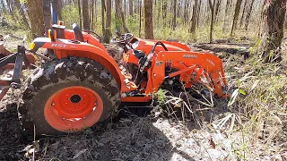 SUNK! Recovering a Stuck Tractor