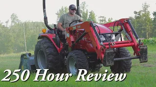 250 Hour Review | TYM T474 Tractor Review | We Broke It!