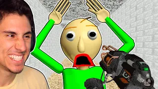 Baldi's Basics WITH A ROCKET LAUNCHER!