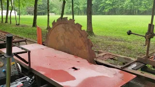 Unique Portable Homemade Circle Saw Mill
