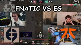 Sean Gares and Sliggy react to Fnatic vs EG, Grand finals , Masters Tokyo