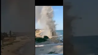 Видео подрыва мины в Новой Дофиновке Одесской области