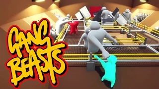 Gang Beasts - Meat Grinder [Father and Son Gameplay]