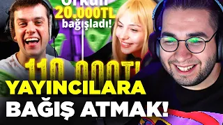 Eray - Orkun Işıtmak "110.000TL YAYINCILARA BAĞIŞ YAPMAK!" İzliyor