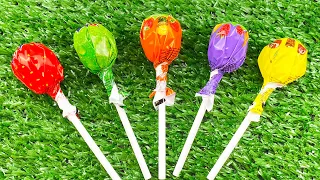 Satisfying Video | Lollipops and Sweets ASMR Opening - Yummy Rainbow Candy Lollipops #4