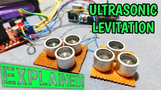 How to make Ultrasonic levitator at home | full theory explained | Acoustic levitator