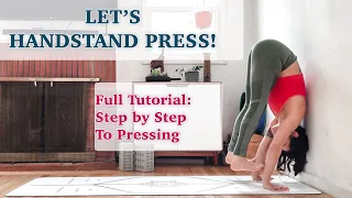 LET’S HANDSTAND PRESS! Step by Step Tutorial 🤓
