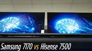 Samsung RU7170 vs Hisense B7500 Smart TV