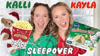 KAYLA & KALLI OFFICIAL CHRISTMAS SLEEPOVER MARATHON 💚🧸❤️