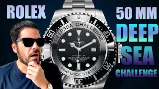 New MONSTER 50MM Rolex Deep Sea CHALLENGE!!