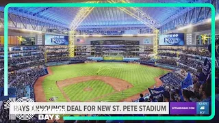 Tampa Bay Rays announce deal for new St. Petersburg stadium