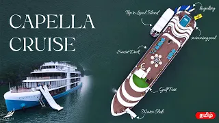 A day in Ha Long Bay's MOST LUXURIOUS Cruise | Capella Cruise | Vietnam 🇻🇳 Travel Guide
