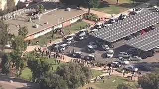 Raw Video: Police At Del Mar High School In San Jose