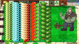 Plants vs Zombies Hack - TEAM WINTER MELON VS TEAM PEA PVZ VS GARGANTUAR