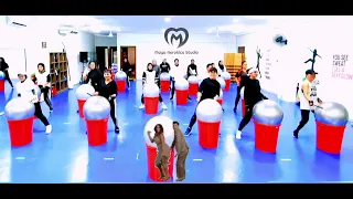 Hati Muda - Fitball Drumming Class ( Choreo by Inst Maria Meriea)