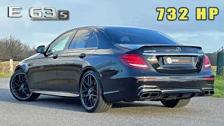 732HP AMG E63 S is FASTER than a Ferrari F12! // REVIEW on Autobahn