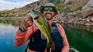 Bass Fishing Lake Meredith In The New Kayak.