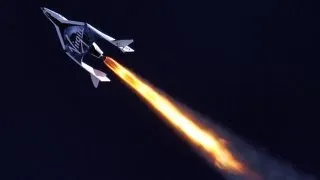 Virgin Galactic's SpaceShipTwo makes first rocket-powered flight