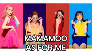 MAMAMOO - Yes I Am / As For Me (english translation)