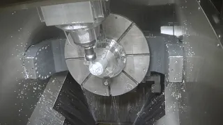 Heidenhain Machine a 5-Axis Turbine Blade Using NCG CAM