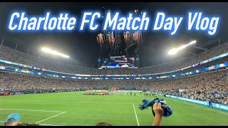 FIRST EVER CHARLOTTE FC MATCH DAY VLOG!!!  VS LA GALAXY // GRAYSON ESCHERT