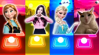 Chipi Chipi Chapa Chapa EI Gato Cats Dance | Elsa Enemy | Jisoo Flower | Elsa Let it Go