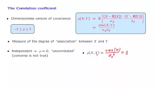 L12.8 The Correlation Coefficient