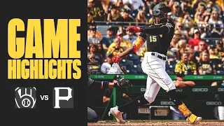 Oneil Cruz Homers Again in Win | Brewers vs. Pirates Highlights (7/2/22)