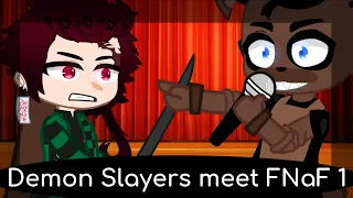 Demon Slayer meets FNaF 1 | Demon Slayer x FNaF