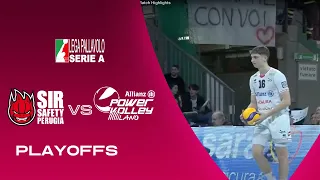Perugia vs Milano | Highlights | SuperLega |  Playoffs