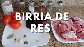 BIRRIA DE RES | COMIDA FACIL DE HACER